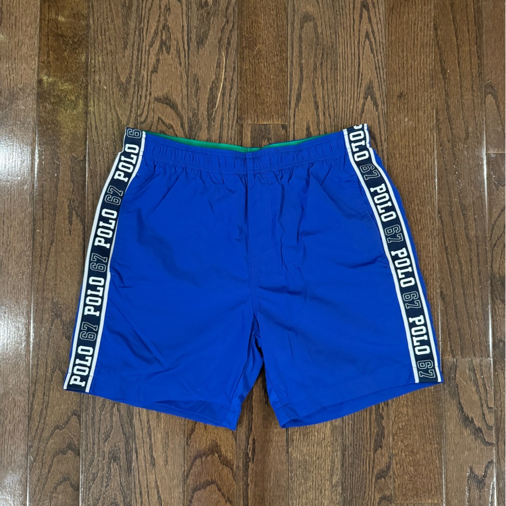 Polo by Ralph Lauren Royal Blue Shorts with Mesh Lining - Size S
